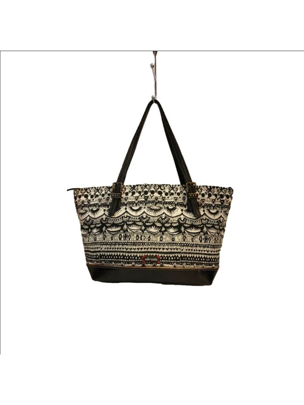 Sak Roots Peace Elephant Metro Tote Bag w. Wallet